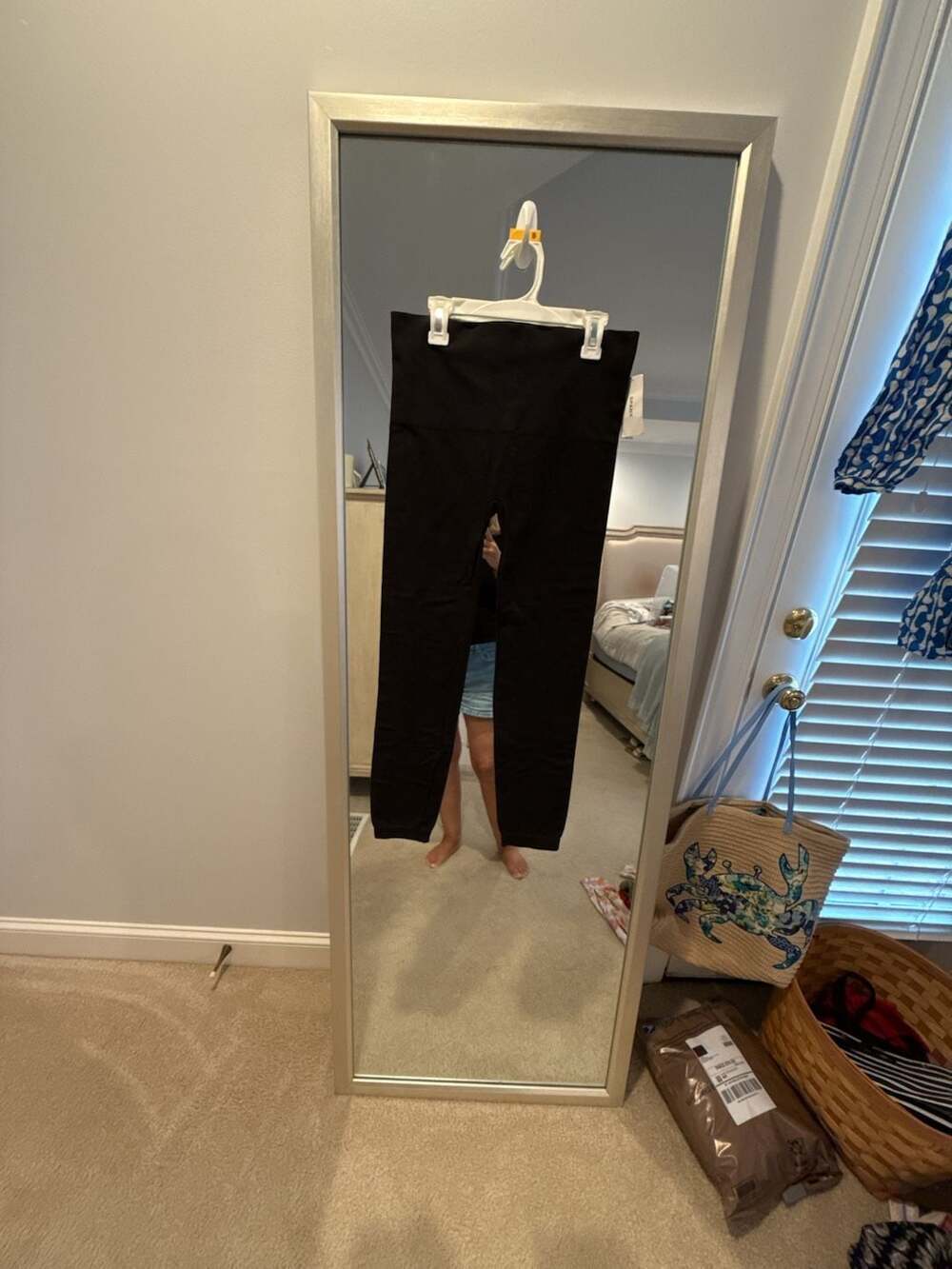 SPANX EcoCare Ankle Legging in Very Black